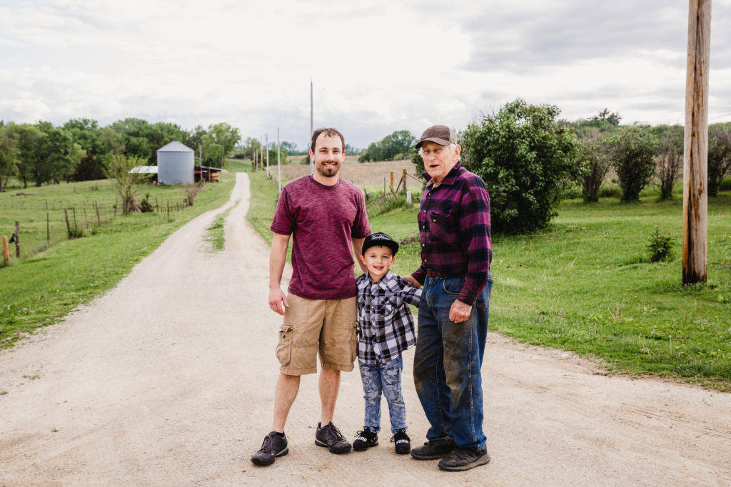 Family Photography on the farm